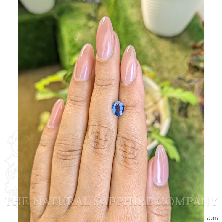 1.19 Ct. Blue Sapphire from Madagascar