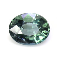 1.63 Ct. Bluish Green Sapphire from Madagascar Video