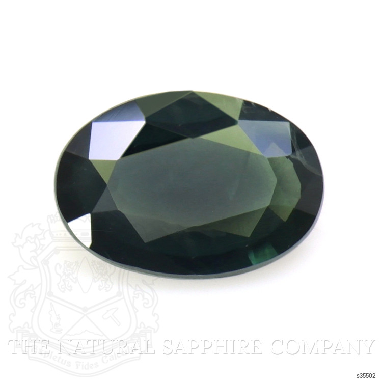 1.58 Ct. Bluish Green Sapphire from Madagascar