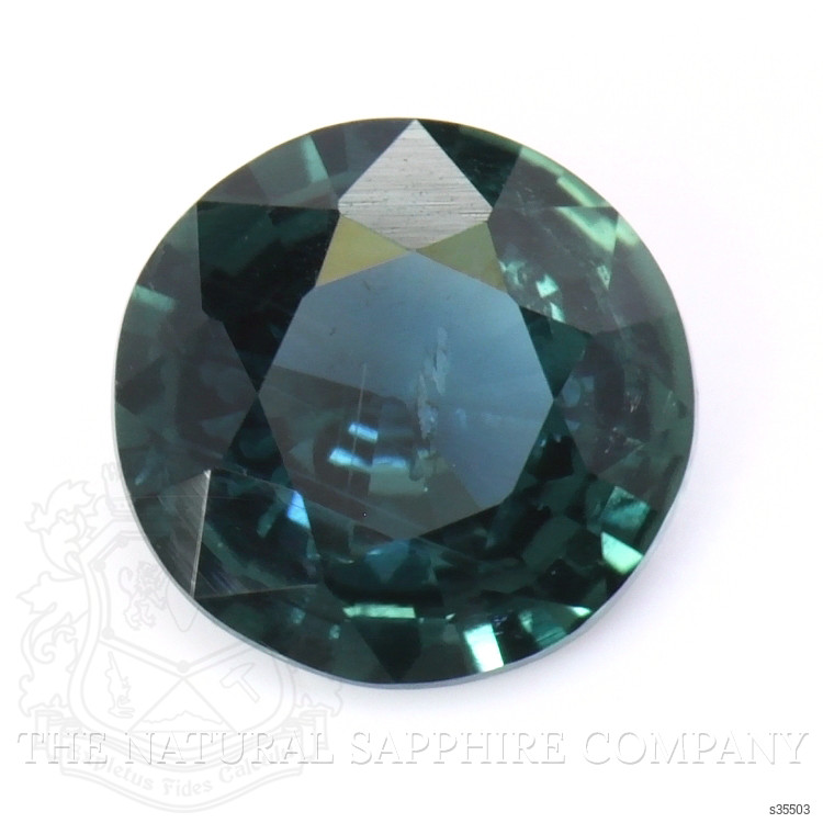 0.79 Ct. Greenish Blue Sapphire from Madagascar