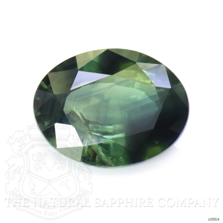 2.14 Ct. Bluish Green Sapphire from Madagascar