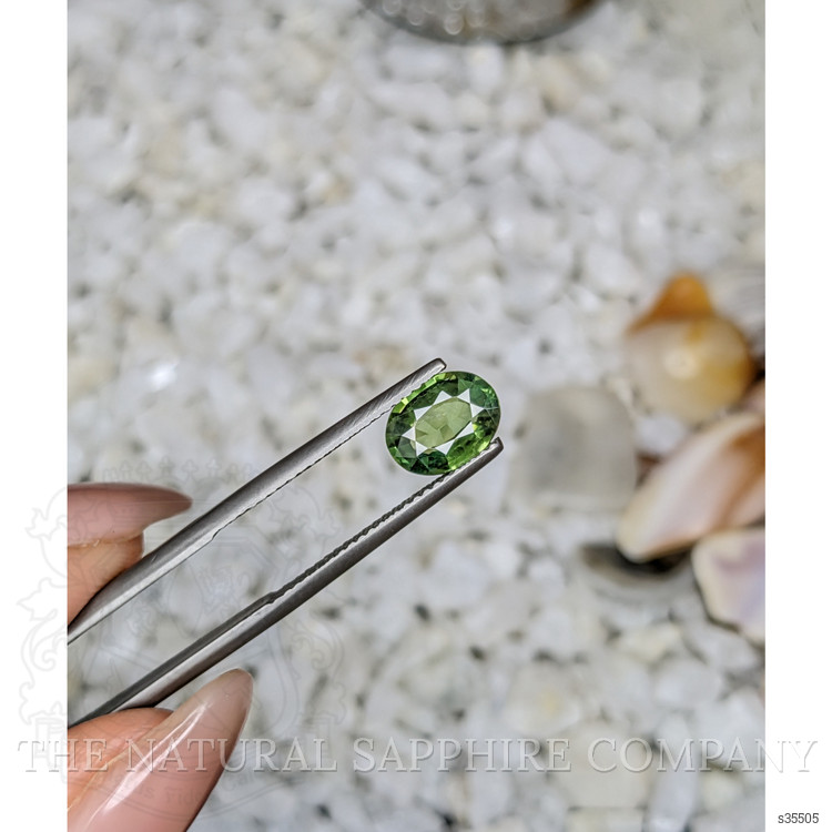 1.48 Ct. Green Sapphire from Madagascar