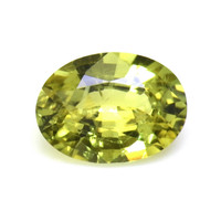 1.10 Ct. Greenish Yellow Sapphire from Madagascar Video