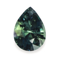 0.81 Ct. Bluish Green Sapphire from Madagascar Video
