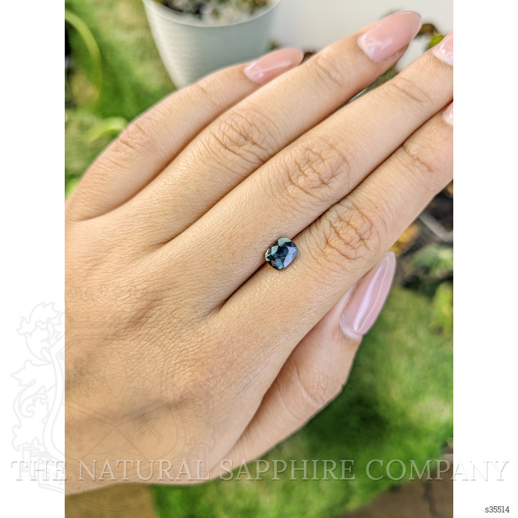 1.03 Ct. Bluish Green Sapphire from Madagascar