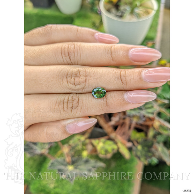 1.52 Ct. Green Sapphire from Madagascar