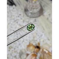 1.52 Ct. Green Sapphire from Madagascar Life Style