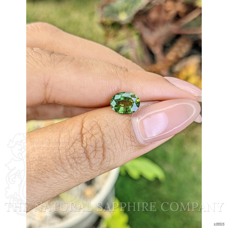 1.52 Ct. Green Sapphire from Madagascar