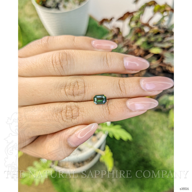 1.50 Ct. Green Sapphire from Madagascar