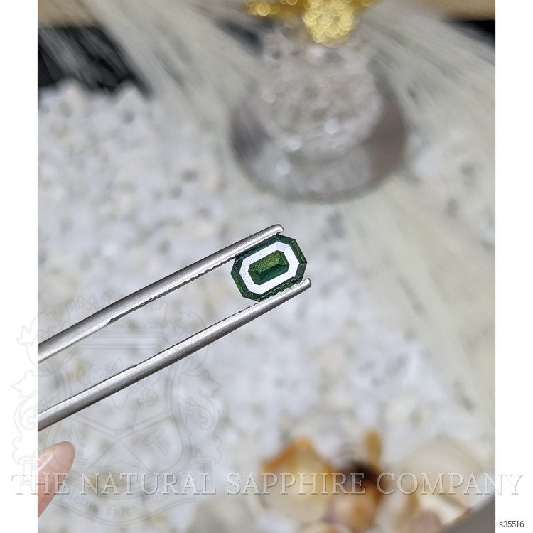 1.50 Ct. Green Sapphire from Madagascar