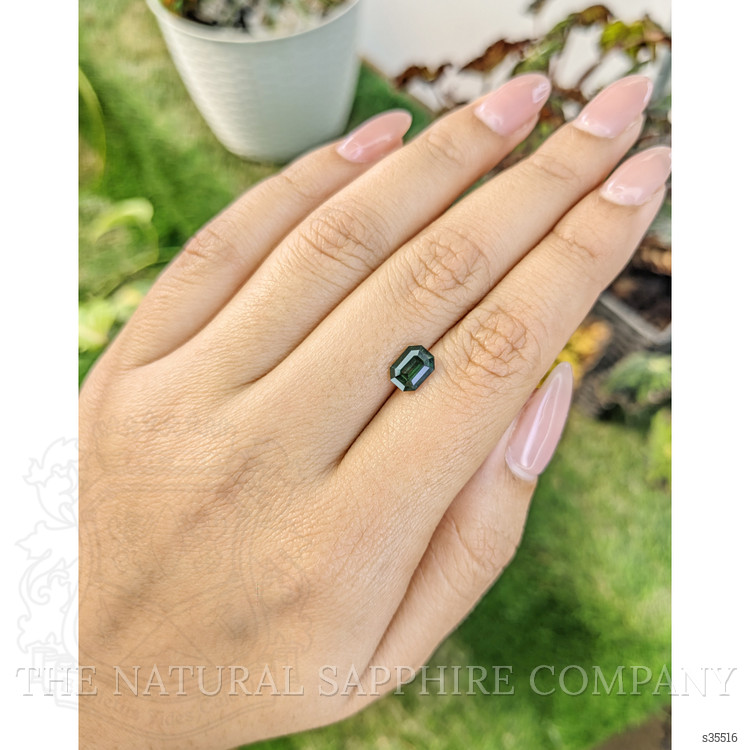 1.50 Ct. Green Sapphire from Madagascar