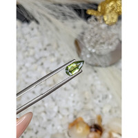 1.10 Ct. Green Sapphire from Madagascar Life Style