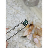 1.34 Ct. Bluish Green Sapphire from Madagascar Life Style