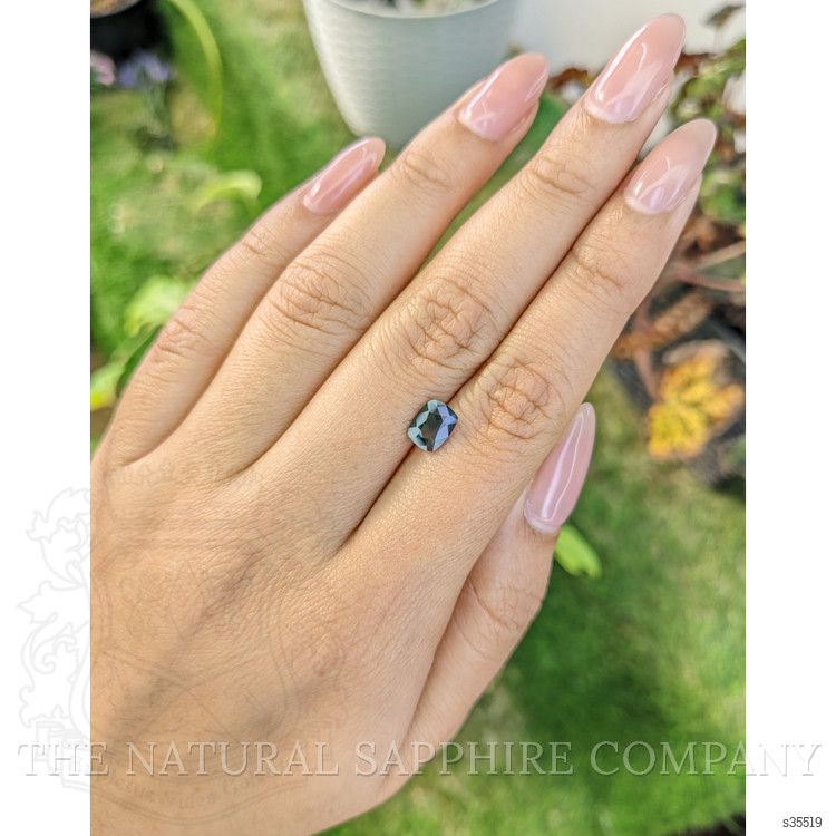 1.34 Ct. Bluish Green Sapphire from Madagascar