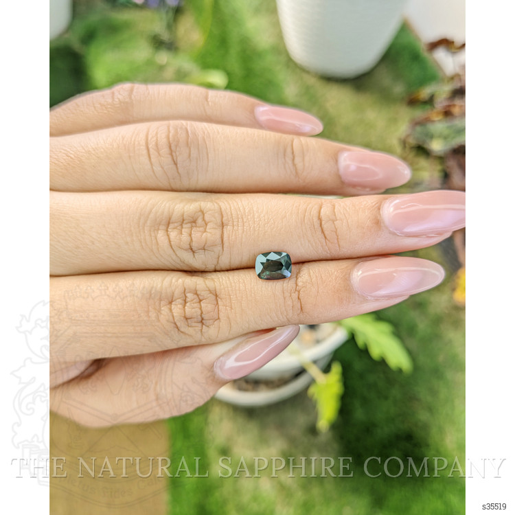 1.34 Ct. Bluish Green Sapphire from Madagascar
