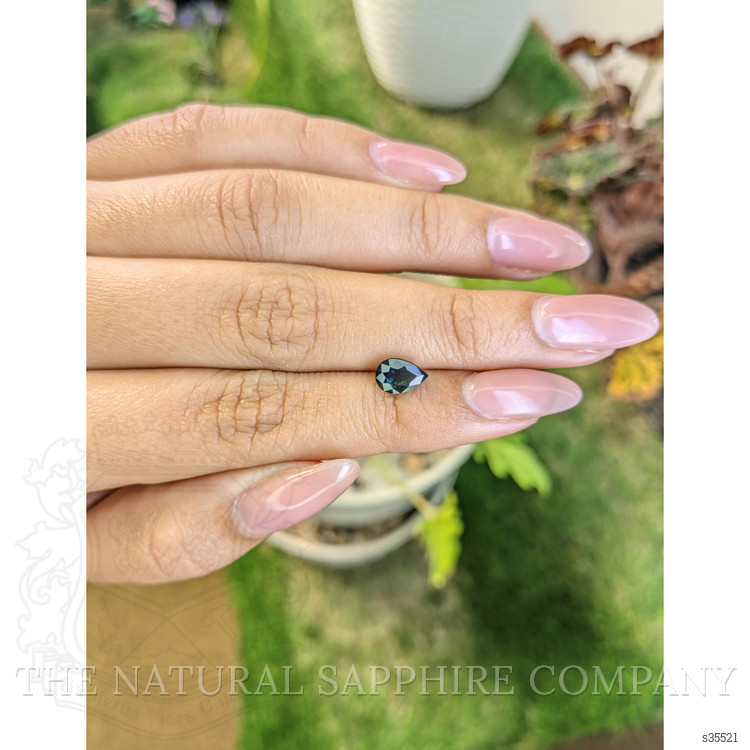 1.31 Ct. Bluish Green Sapphire from Madagascar
