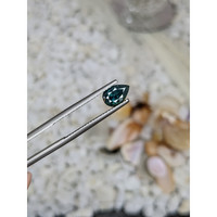 1.31 Ct. Bluish Green Sapphire from Madagascar Life Style