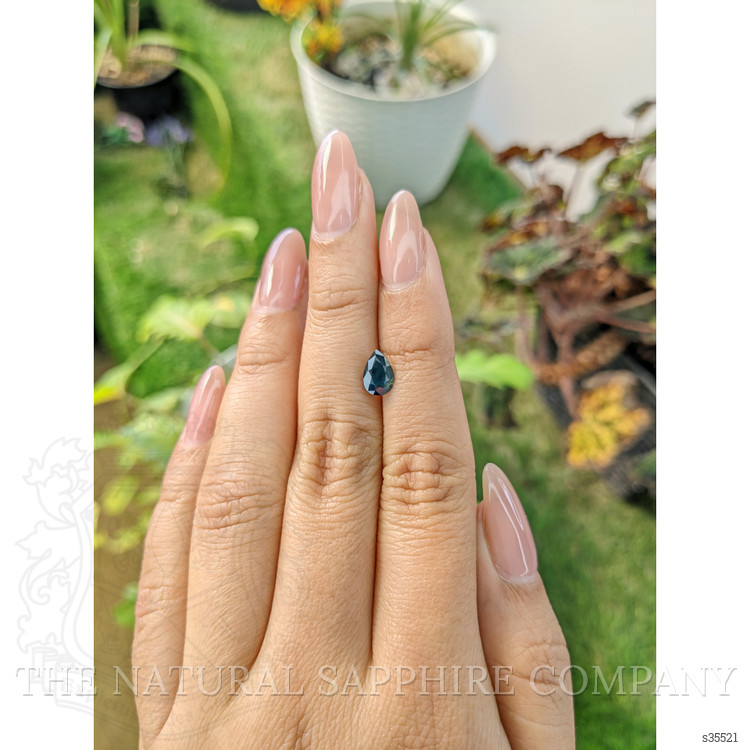 1.31 Ct. Bluish Green Sapphire from Madagascar