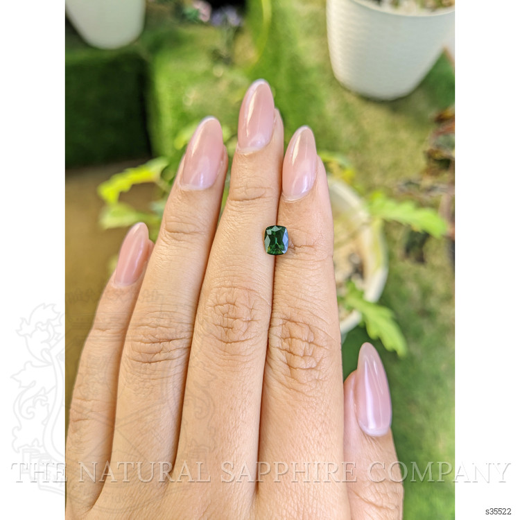 1.24 Ct. Green Sapphire from Madagascar
