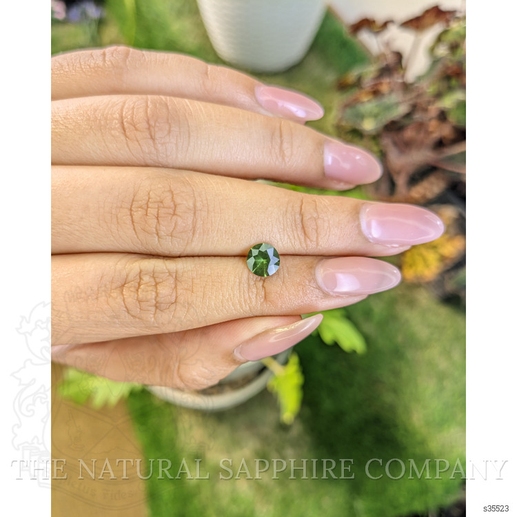 1.00 Ct. Green Sapphire from Madagascar