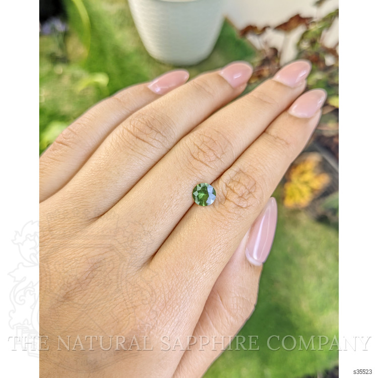 1.00 Ct. Green Sapphire from Madagascar