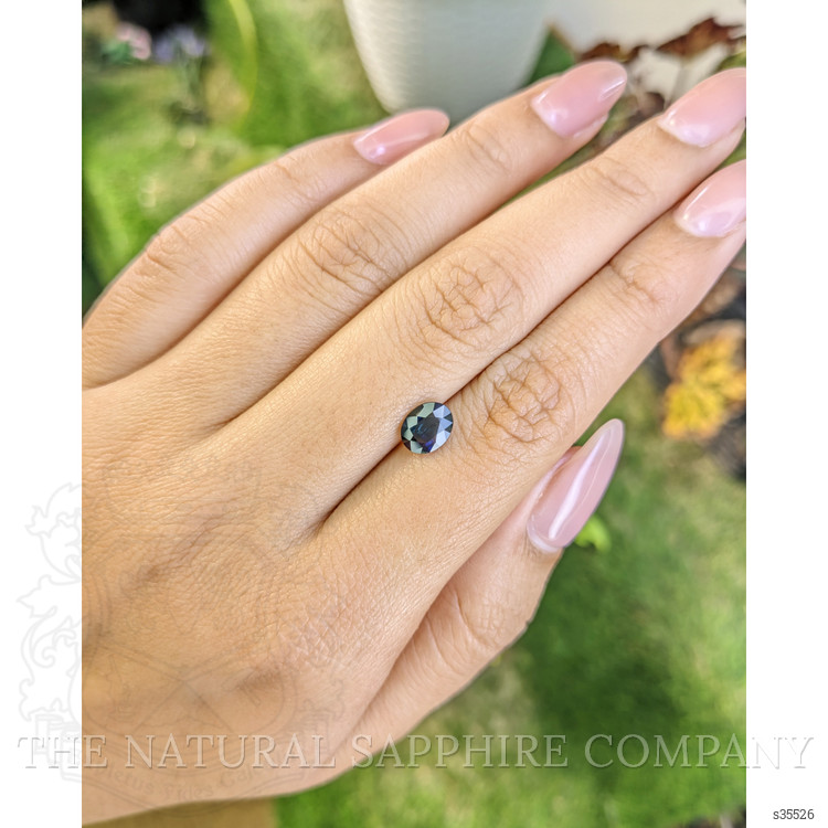 1.26 Ct. Greenish Blue Sapphire from Madagascar