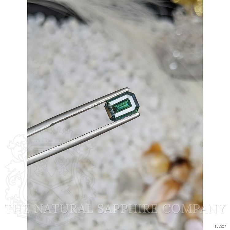 1.40 Ct. Bluish Green Sapphire from Madagascar