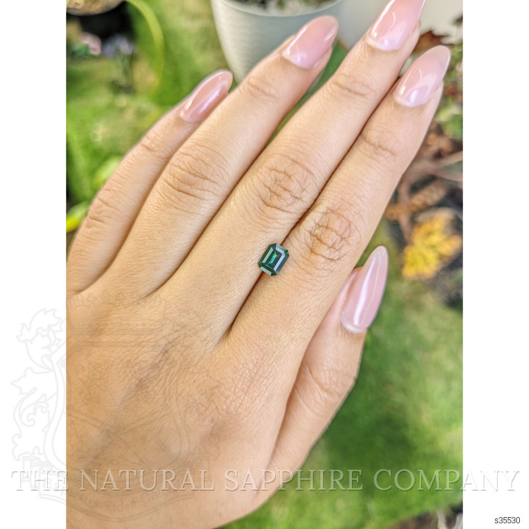 1.00 Ct. Green Sapphire from Madagascar