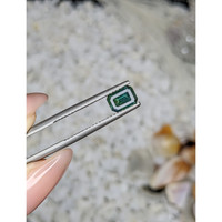 1.00 Ct. Green Sapphire from Madagascar Life Style