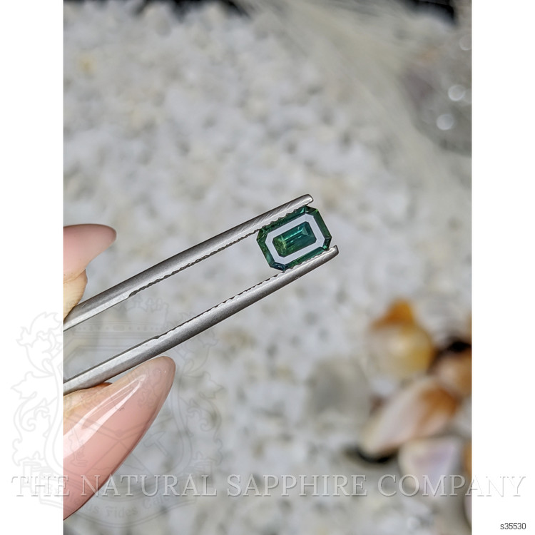 1.00 Ct. Green Sapphire from Madagascar