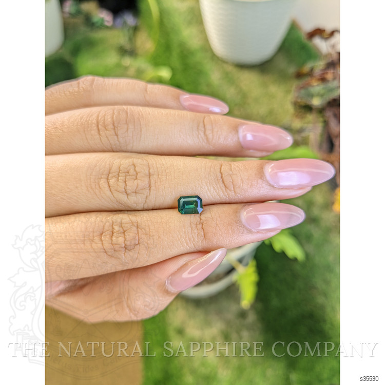 1.00 Ct. Green Sapphire from Madagascar