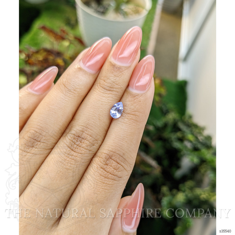 1.14 Ct. Blue Sapphire from Ceylon (Sri Lanka)