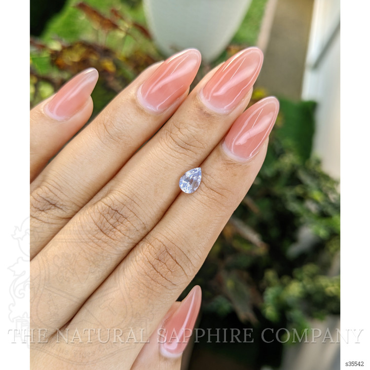 0.92 Ct. Blue Sapphire from Ceylon (Sri Lanka)