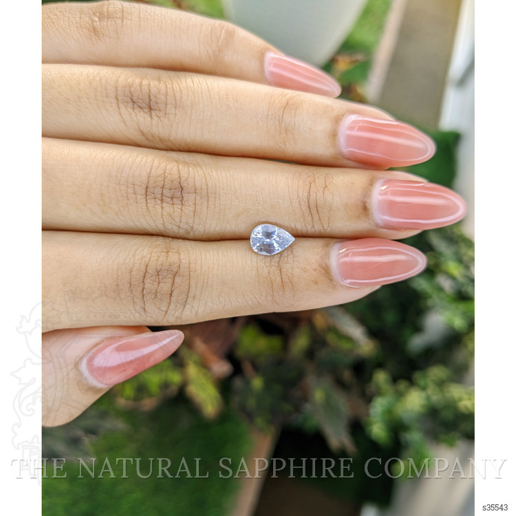 1.24 Ct. Blue Sapphire from Ceylon (Sri Lanka)