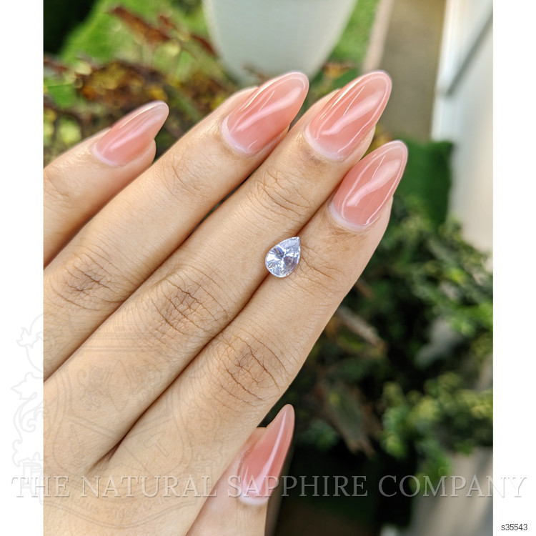 1.24 Ct. Blue Sapphire from Ceylon (Sri Lanka)