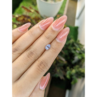 0.77 Ct. Blue Sapphire from Ceylon (Sri Lanka) Life Style