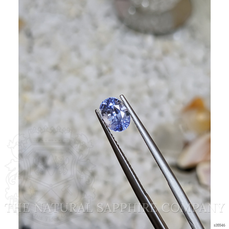 1.45 Ct. Blue Sapphire from Ceylon (Sri Lanka)