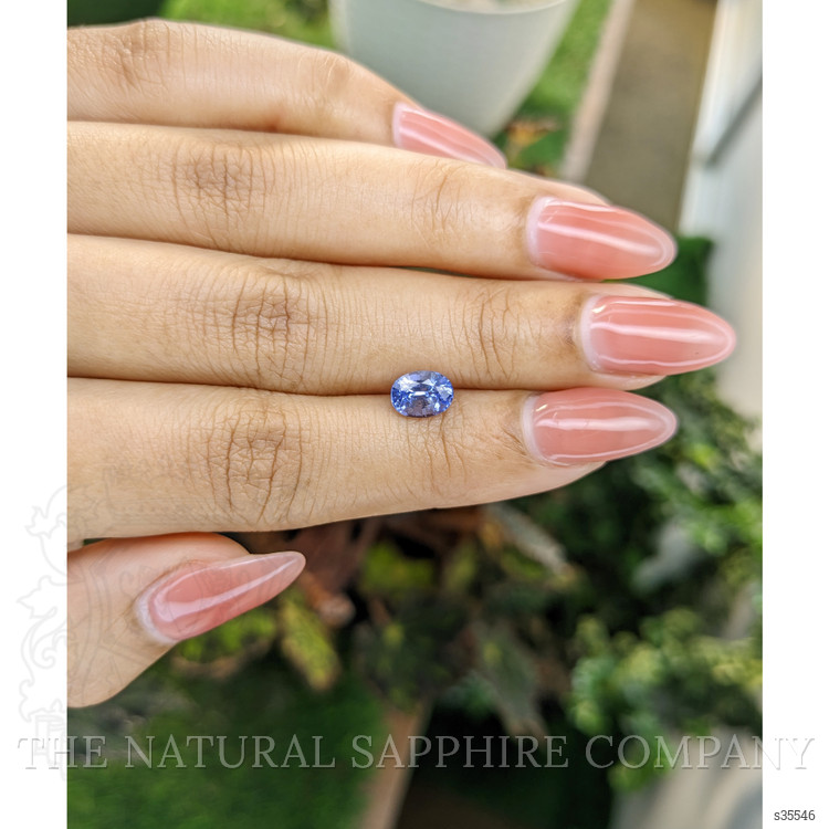 1.45 Ct. Blue Sapphire from Ceylon (Sri Lanka)
