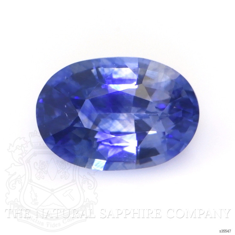 0.74 Ct. Blue Sapphire from Ceylon (Sri Lanka)