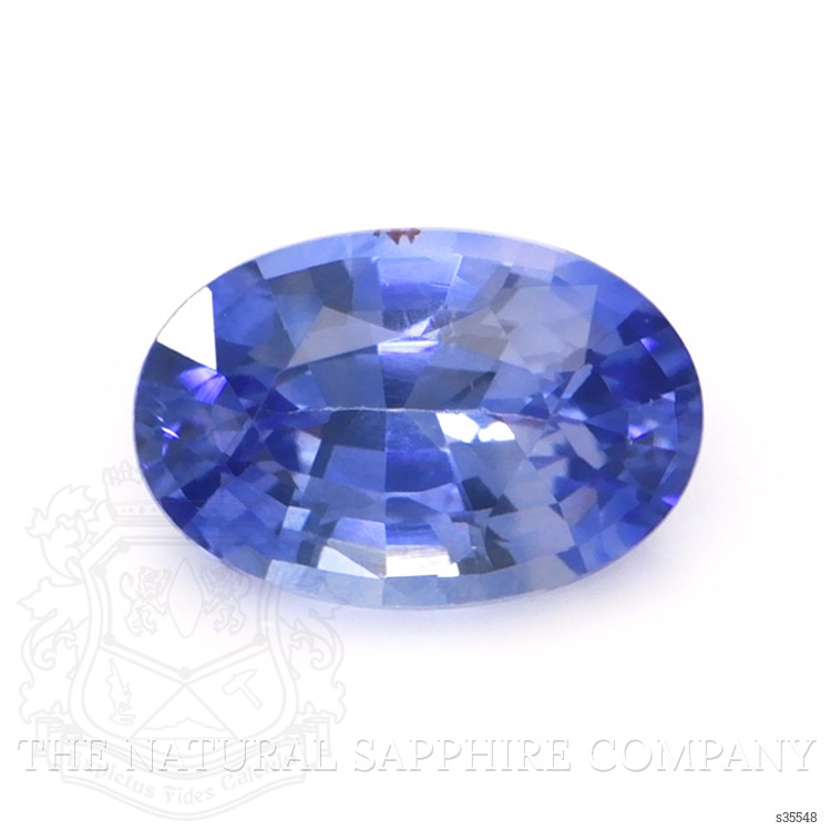 0.87 Ct. Blue Sapphire from Ceylon (Sri Lanka)