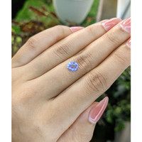 1.15 Ct. Blue Sapphire from Ceylon (Sri Lanka) Life Style