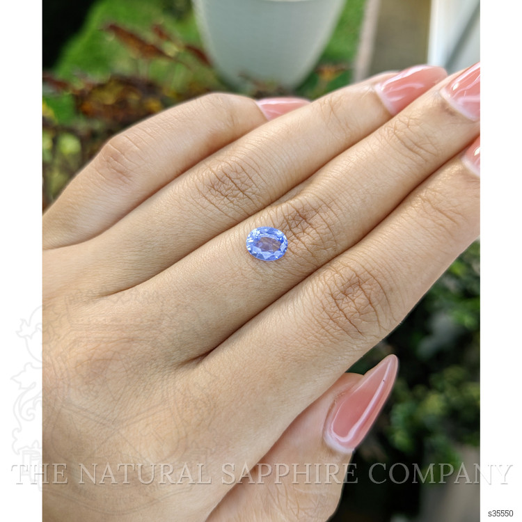 1.15 Ct. Blue Sapphire from Ceylon (Sri Lanka)