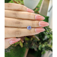 1.15 Ct. Blue Sapphire from Ceylon (Sri Lanka) Life Style