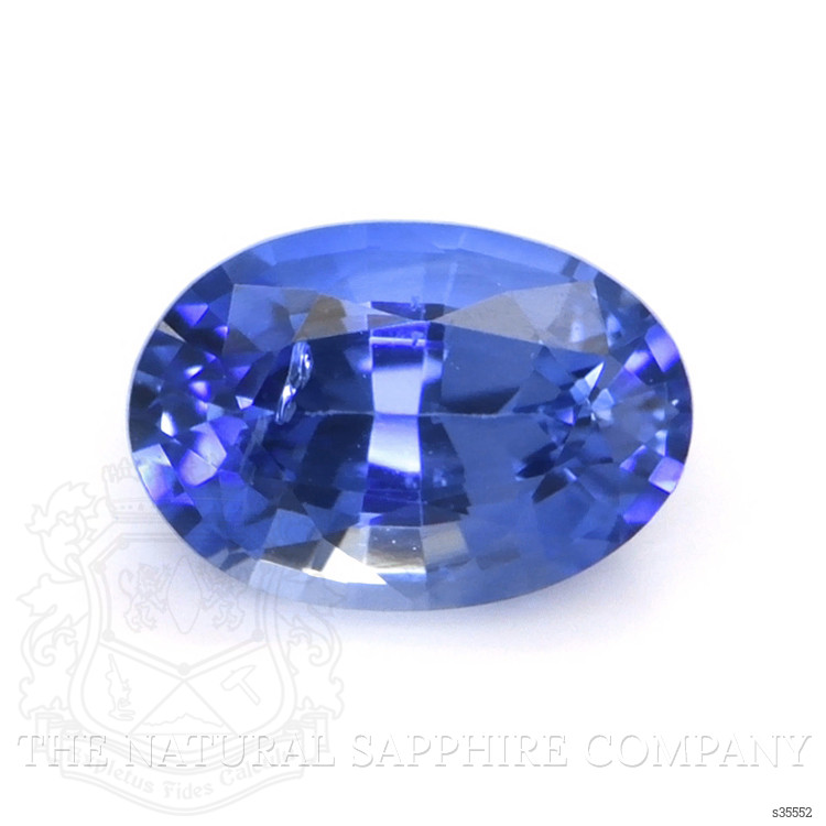 0.79 Ct. Blue Sapphire from Ceylon (Sri Lanka)