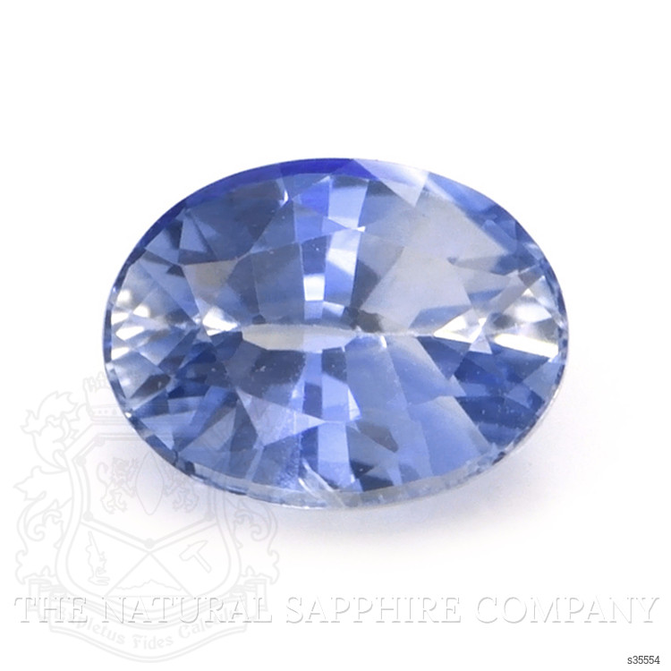 0.82 Ct. Blue Sapphire from Ceylon (Sri Lanka)