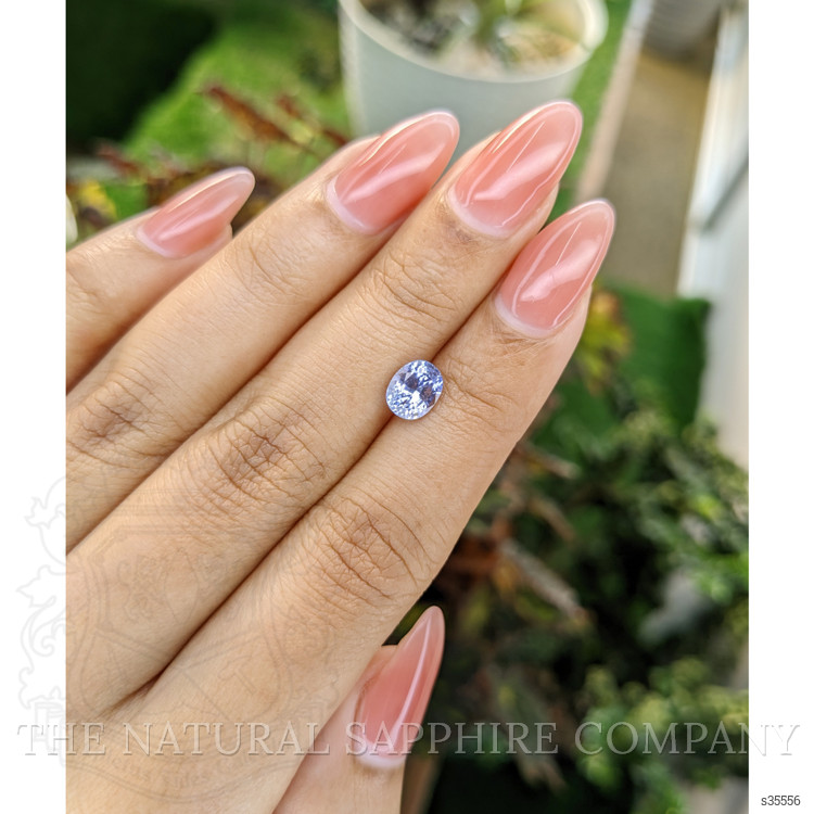 1.43 Ct. Blue Sapphire from Ceylon (Sri Lanka)