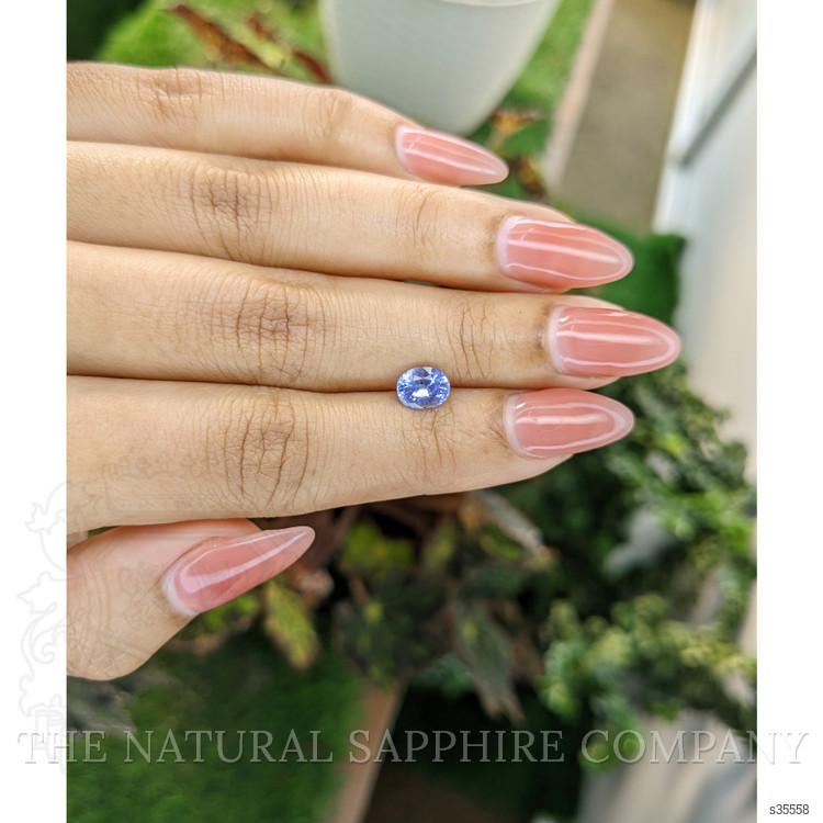 1.27 Ct. Blue Sapphire from Ceylon (Sri Lanka)