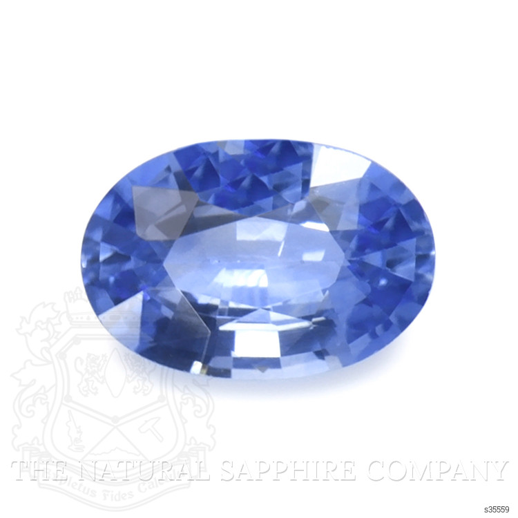 0.82 Ct. Blue Sapphire from Ceylon (Sri Lanka)