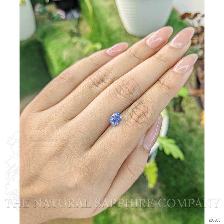 1.21 Ct. Blue Sapphire from Ceylon (Sri Lanka)