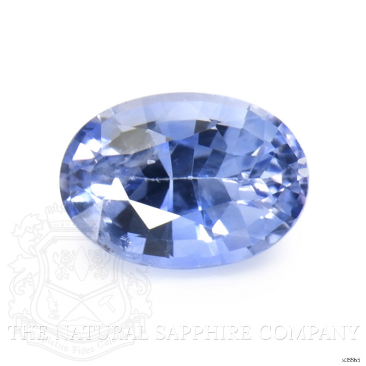 0.89 Ct. Blue Sapphire from Ceylon (Sri Lanka)